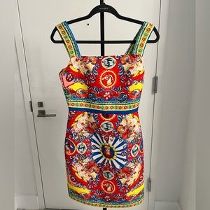 Dolce & Gabbana Caretto inspired pencil dress